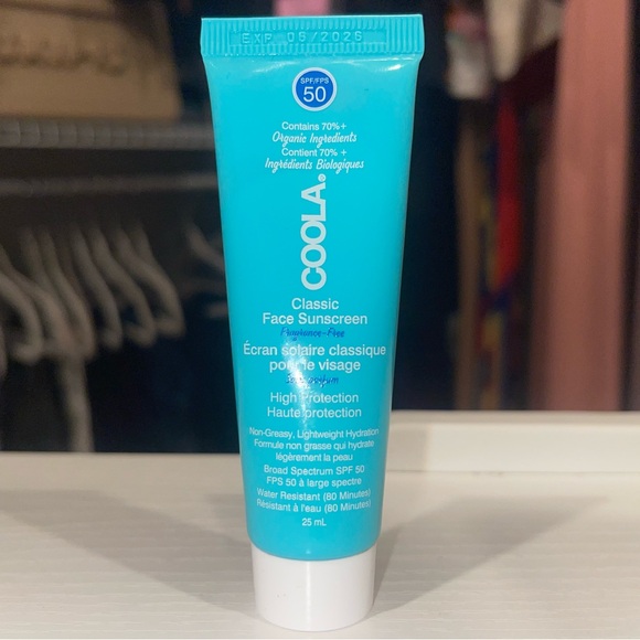 New Coola Classic Face Sunscreen SPF 50 travel size - Picture 1 of 4